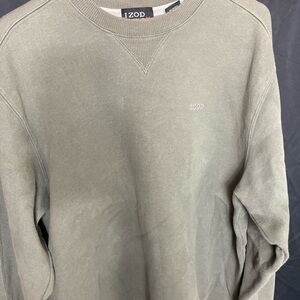 IZOD Men's Crewneck Sweater in Light Gray